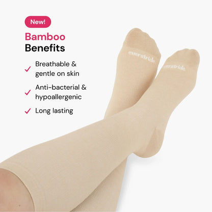 Bamboo Wide Compression Socks