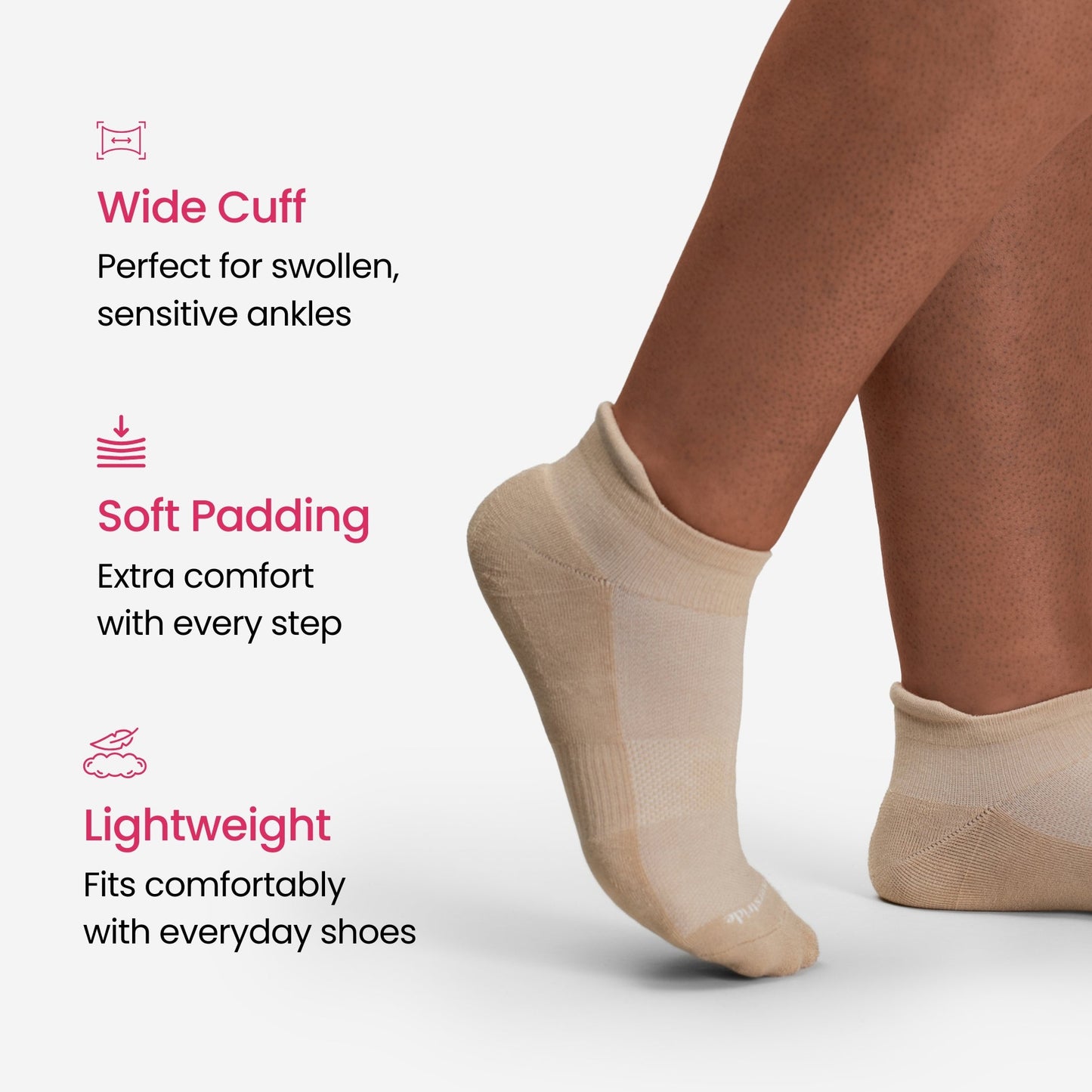 Ankle Bamboo Compression Socks