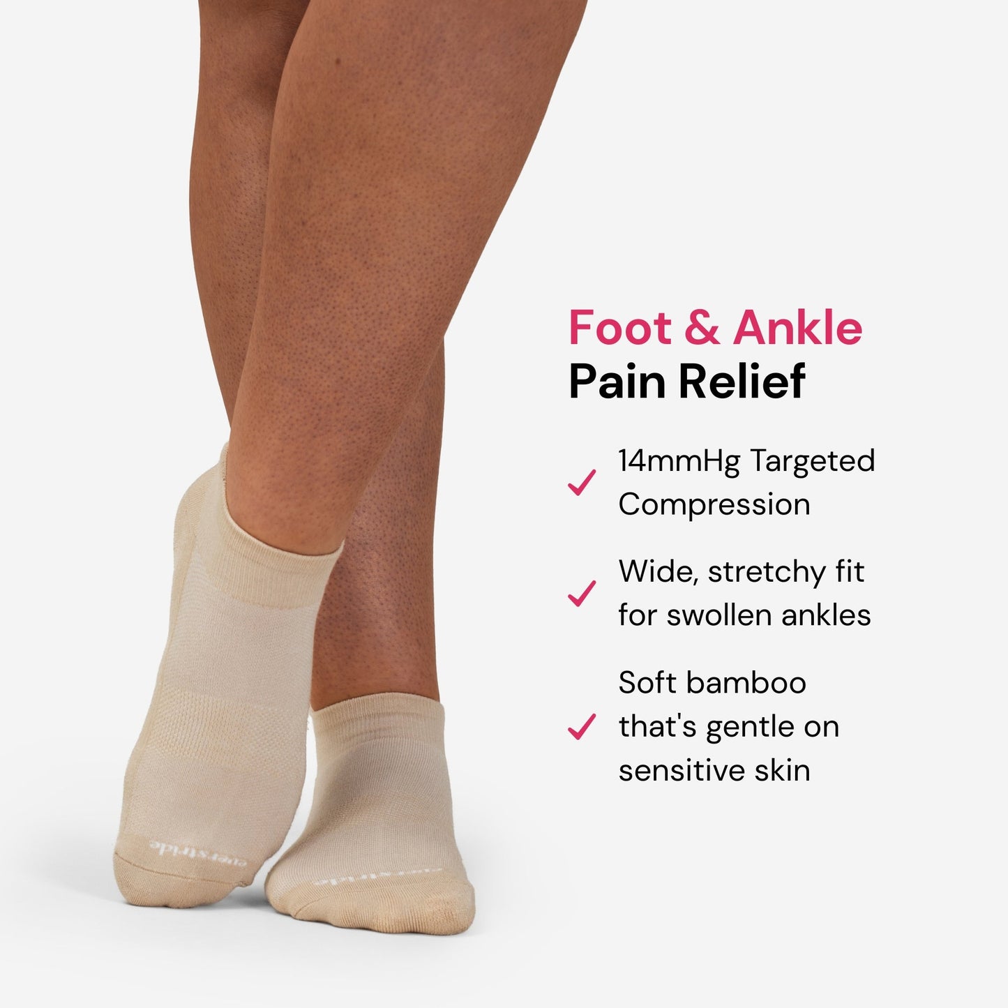 Ankle Bamboo Compression Socks