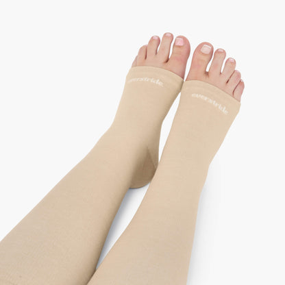 Toeless Bamboo Wide Compression Socks