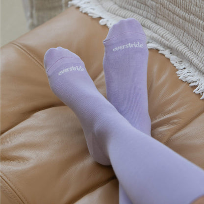 Bamboo Wide Compression Socks (Pastels)
