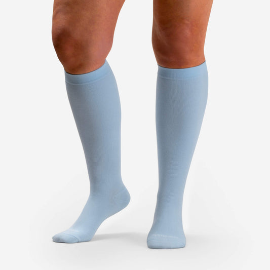 Bamboo Wide Compression Socks (Pastels)